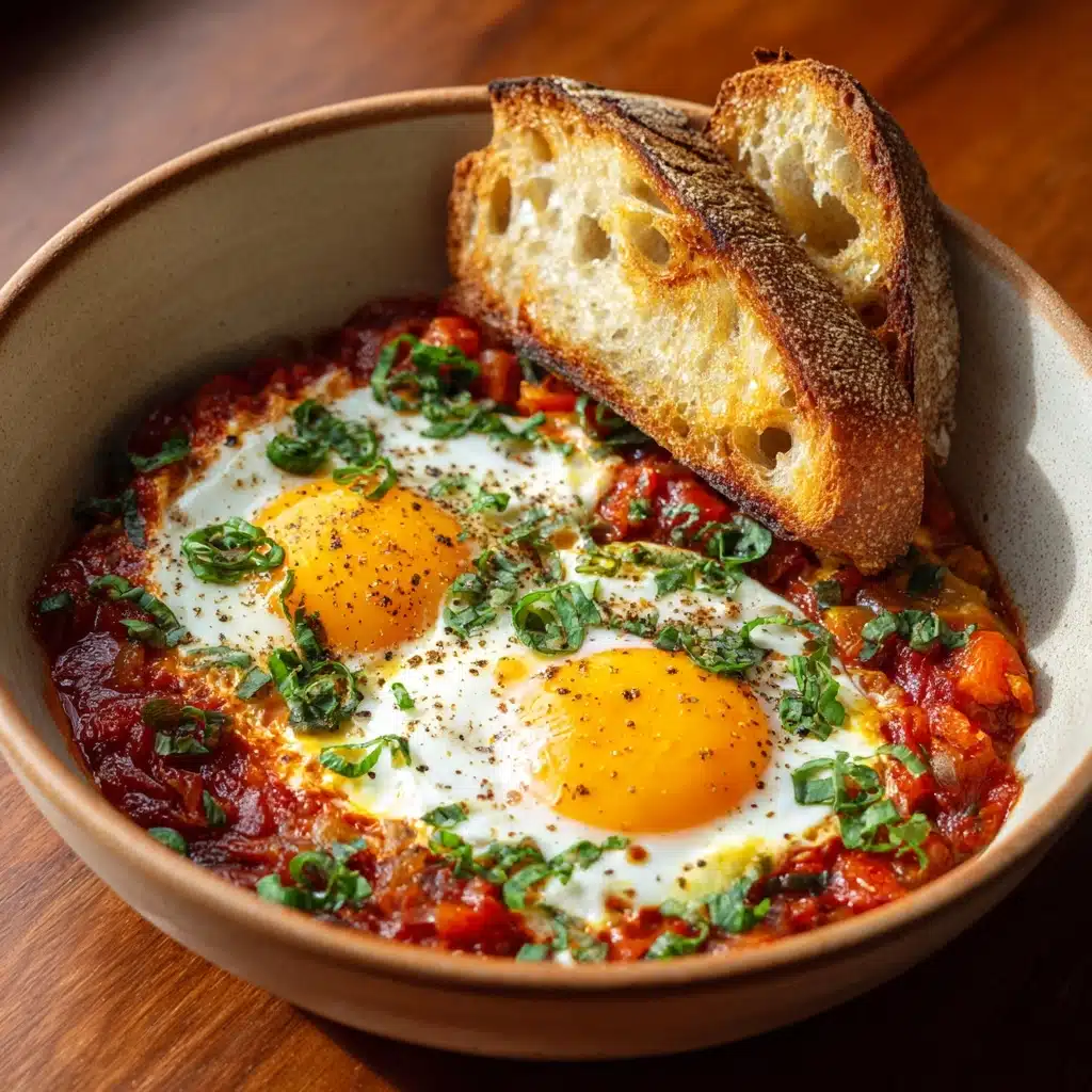 Classic Shakshuka with Sourdough Recipe - Recipe Image