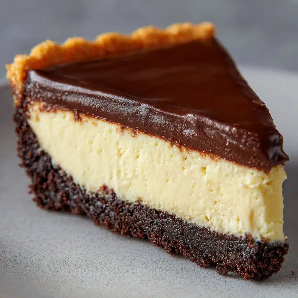 Boston Cream Pie Cheesecake Recipe