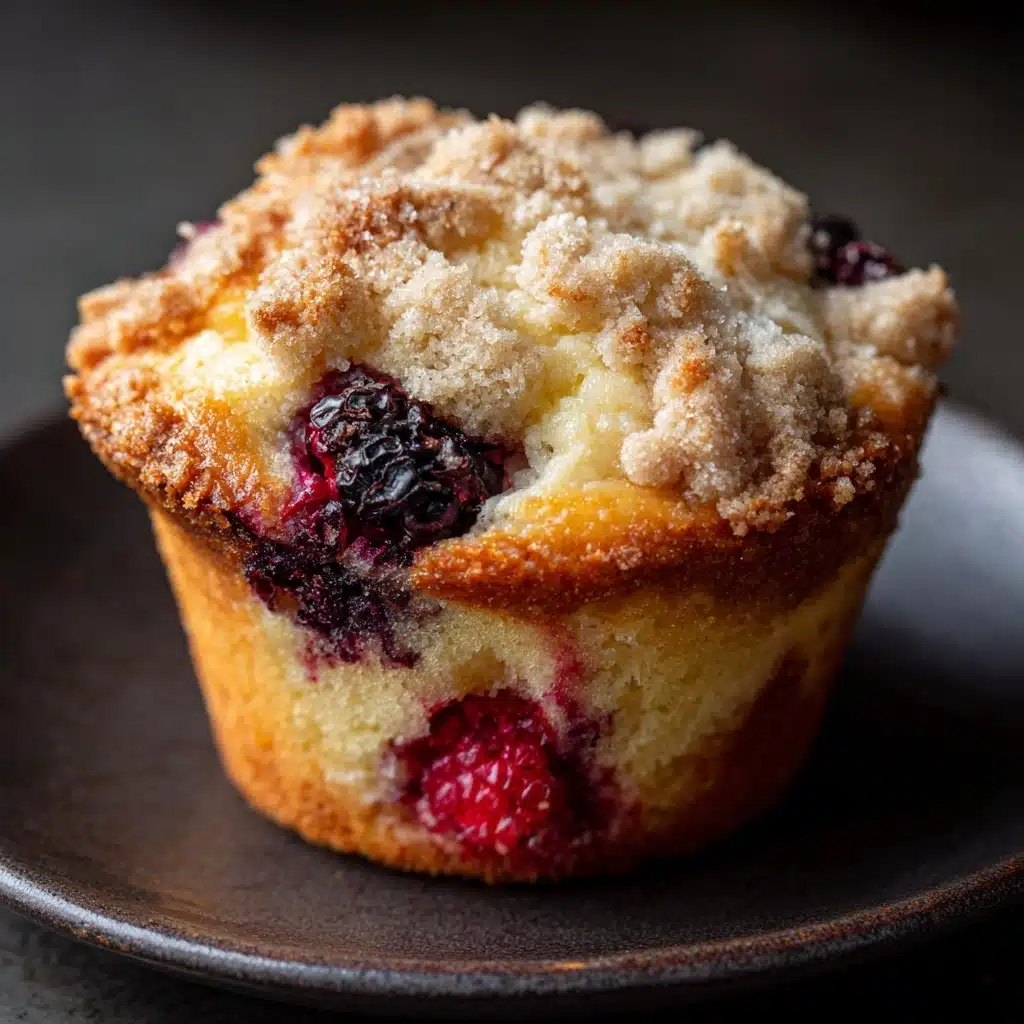 Cherry Cobbler Muffins Recipe - Recipe Image