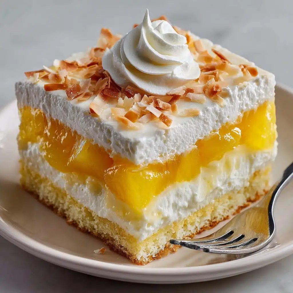 Pineapple Coconut Dream Cake Recipe - Recipe Image