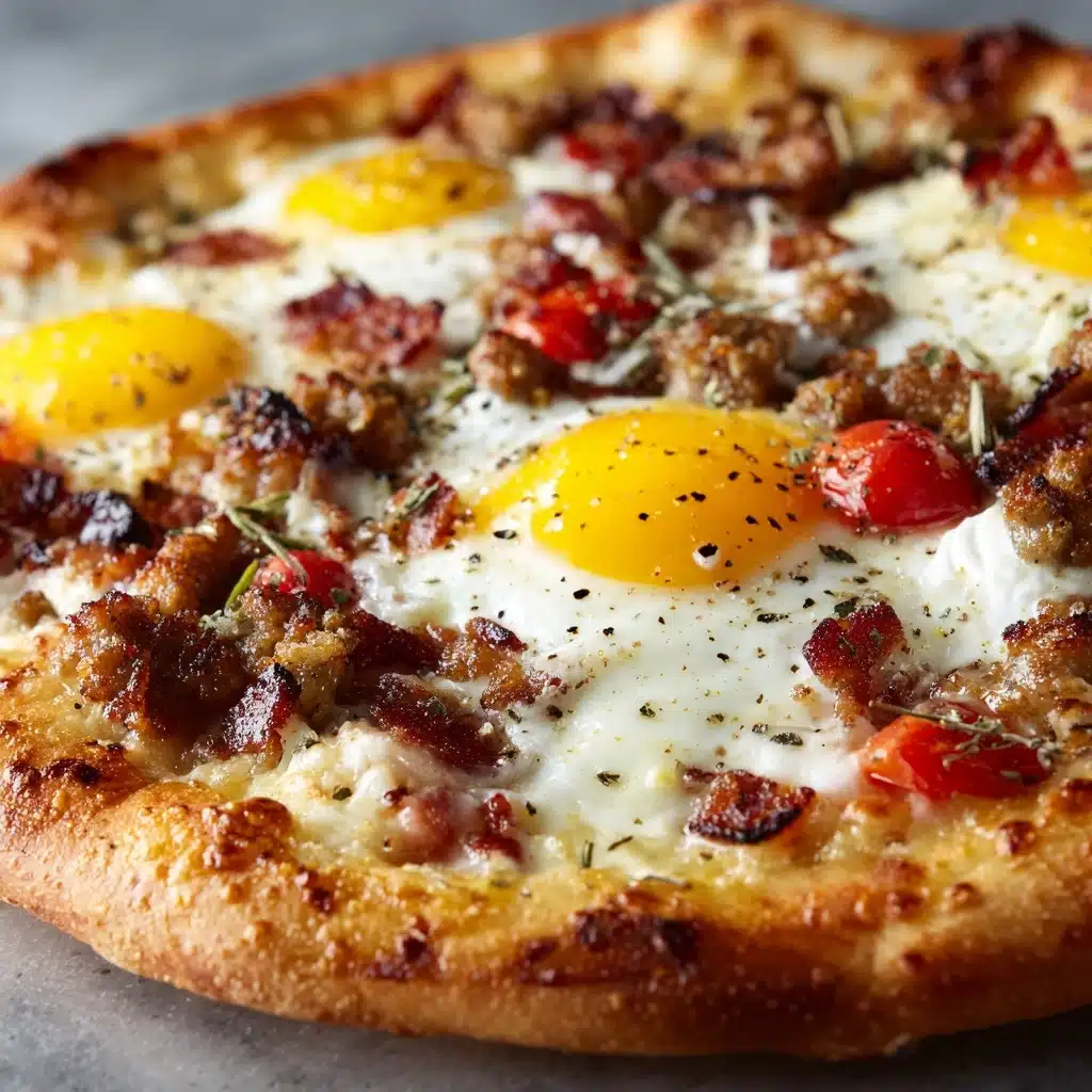 School Breakfast Pizza Recipe - Recipe Image