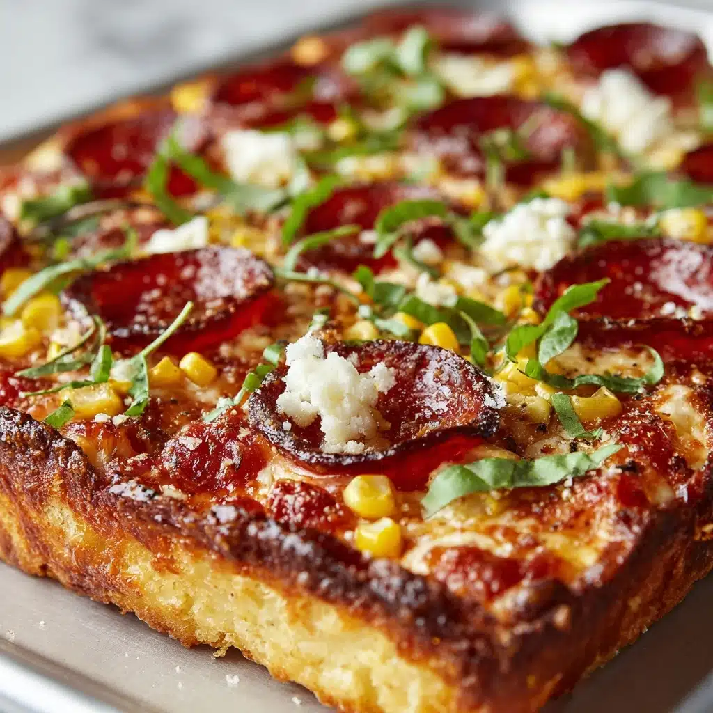 Hot Honey Garlic Flatbread Pizzas Recipe - Recipe Image