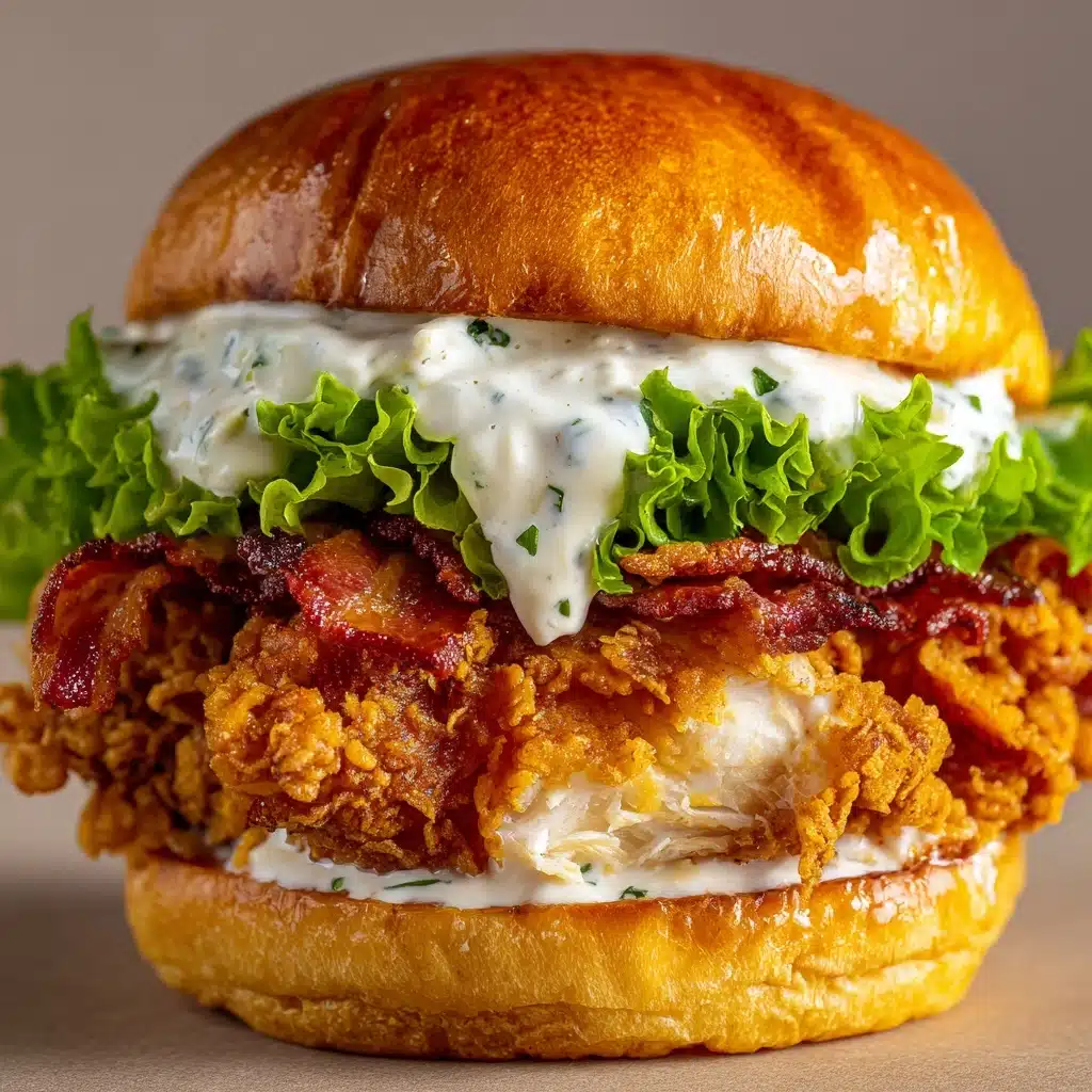 Crispy Chicken Caesar Sandwich Recipe - Recipe Image