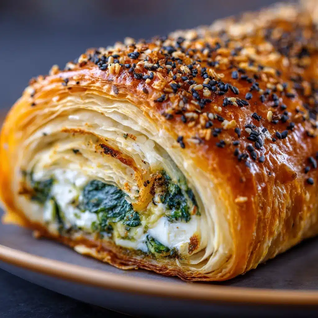 Savory Spinach and Cheese Stuffed Crescent Rolls Recipe - Recipe Image