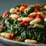 Mediterranean White Beans & Greens Recipe