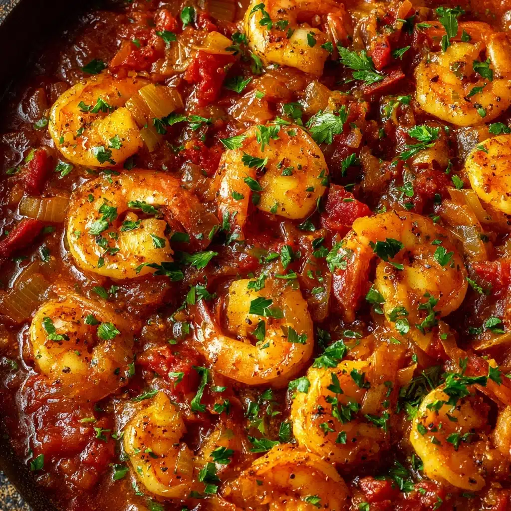 Garlic Shrimp in Tomato Sauce Recipe - Recipe Image