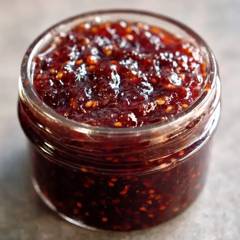 Dark Chocolate Strawberry Jam Recipe