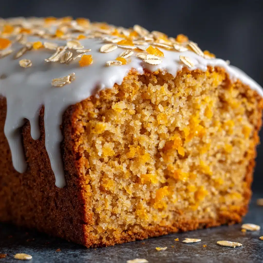 Healthy Oatmeal Carrot Cake Loaf Recipe - Recipe Image