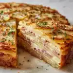 Spanish Tortilla-Inspired Quiche With Hashbrown Crust Recipe