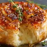 Garlic Butter Baked Brie Recipe