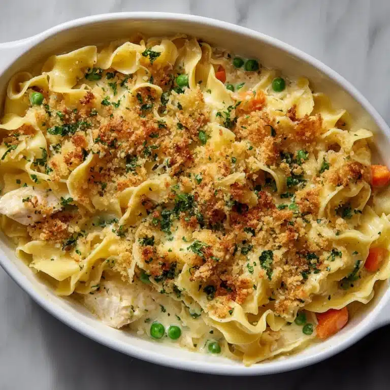 Creamy Tuna Noodle Bake Recipe