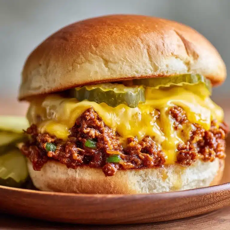 Cheesy Sloppy Joes Recipe