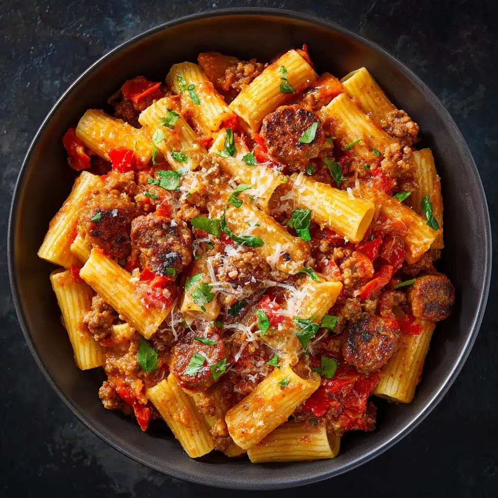 Sweet Pepper and Sausage Pasta Recipe