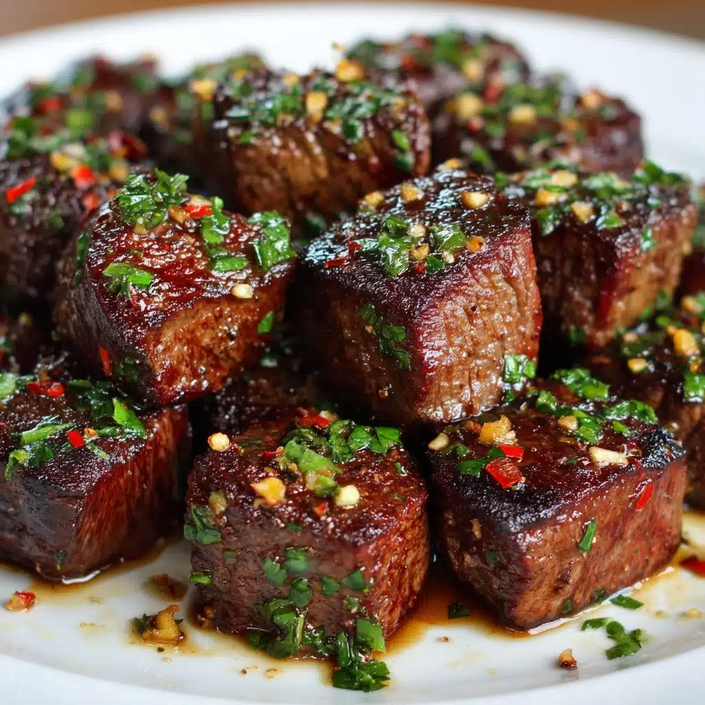 Garlic Steak Bites Recipe - Recipe Image