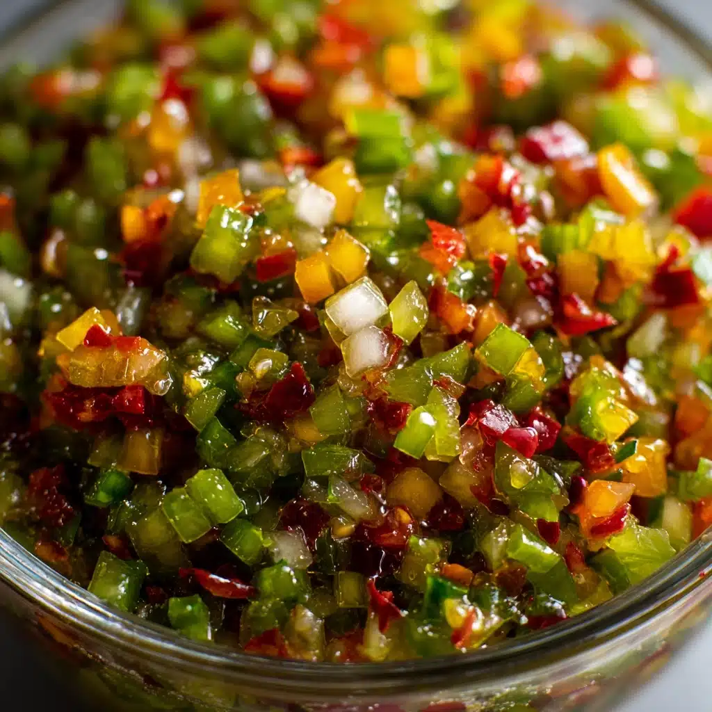 Pickled Pepper and Onion Relish Recipe - Recipe Image
