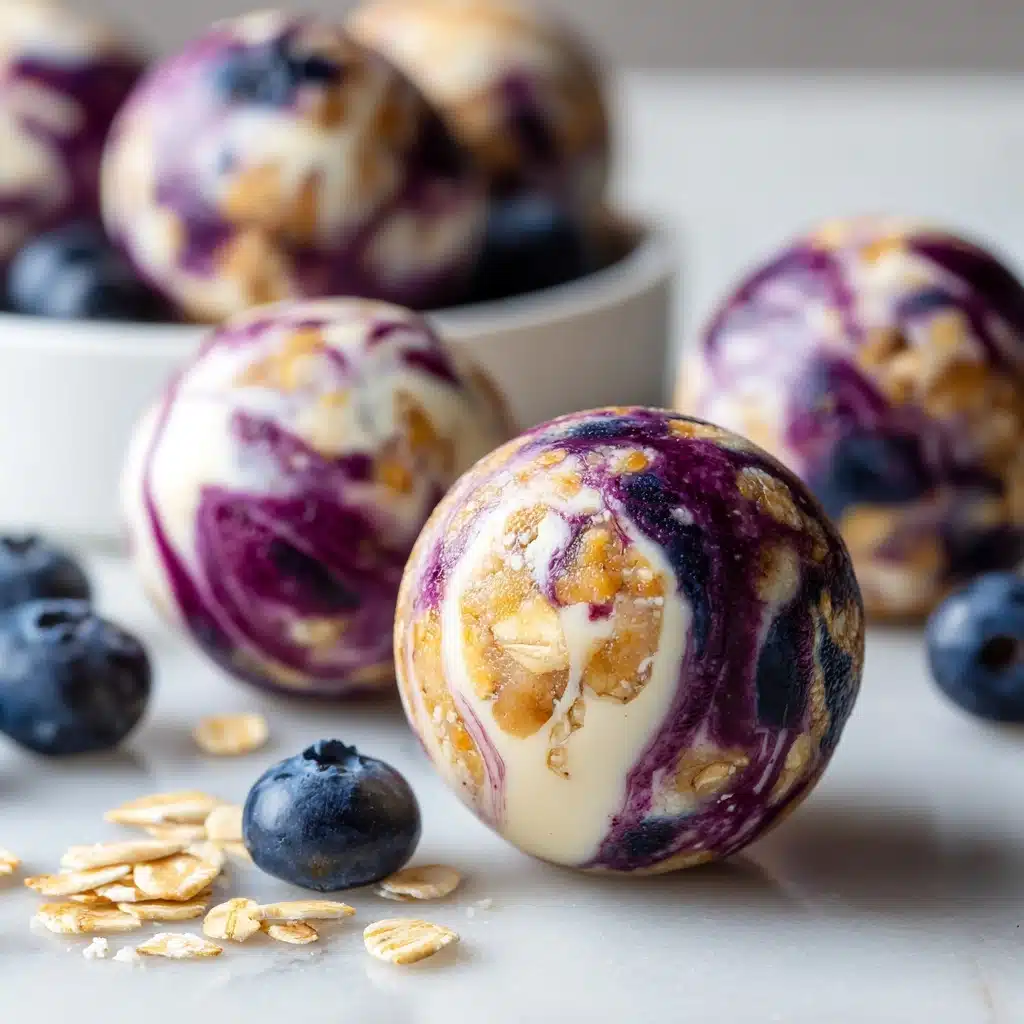 Blueberry Cheesecake Protein Bites Recipe - Recipe Image