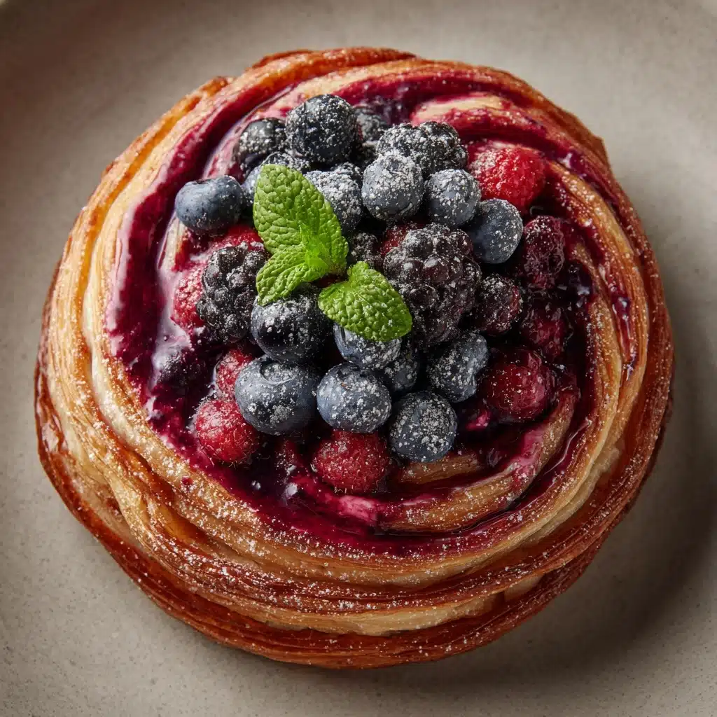 Berry Croissant Bake Recipe - Recipe Image