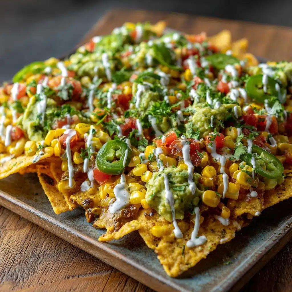 Mexican Street Corn Nachos Recipe - Recipe Image