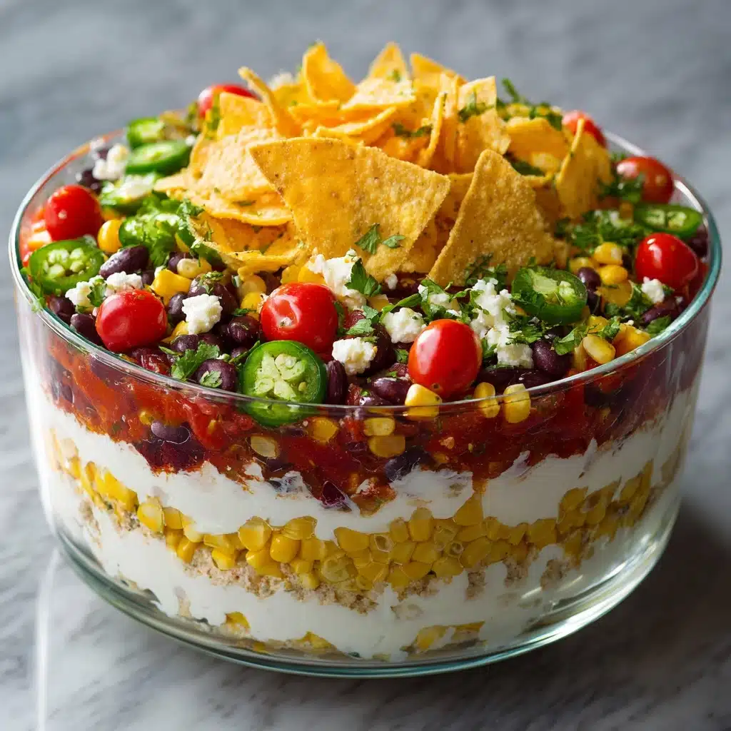 Layered Mexican Salad Recipe - Recipe Image