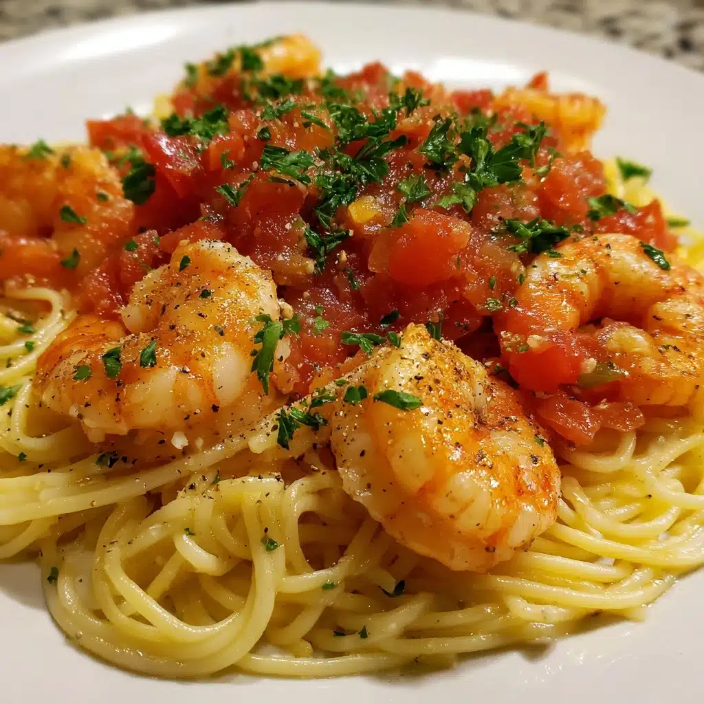 Spicy Shrimp Fra Diavolo with Linguine Recipe - Recipe Image