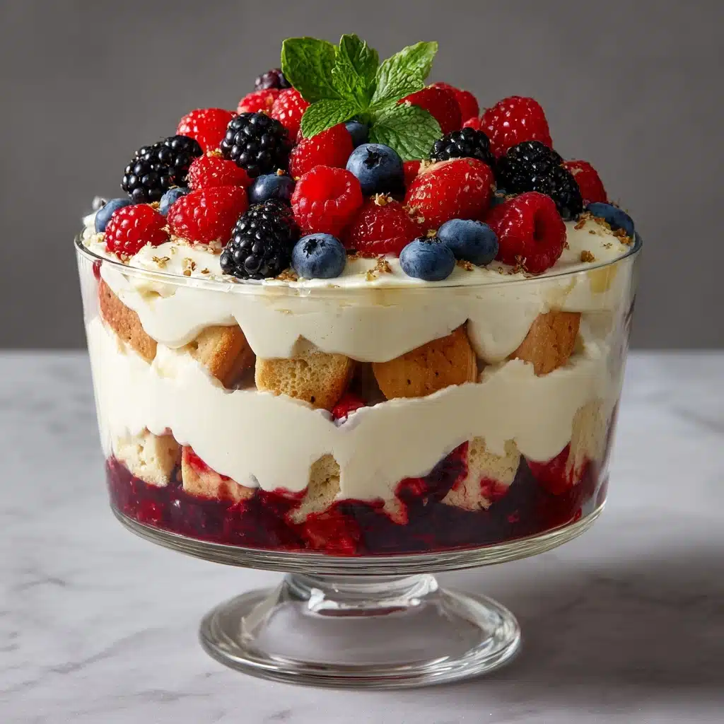 Berry Tiramisu Trifle Recipe - Recipe Image