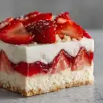 No-Bake Strawberry Jello Lasagna Recipe