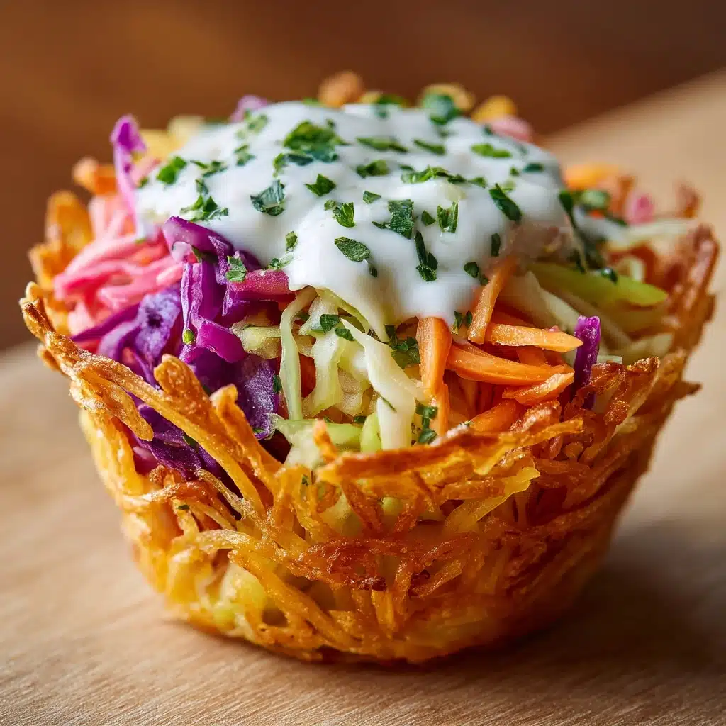 Creamy Ranch Slaw Cups Recipe - Recipe Image