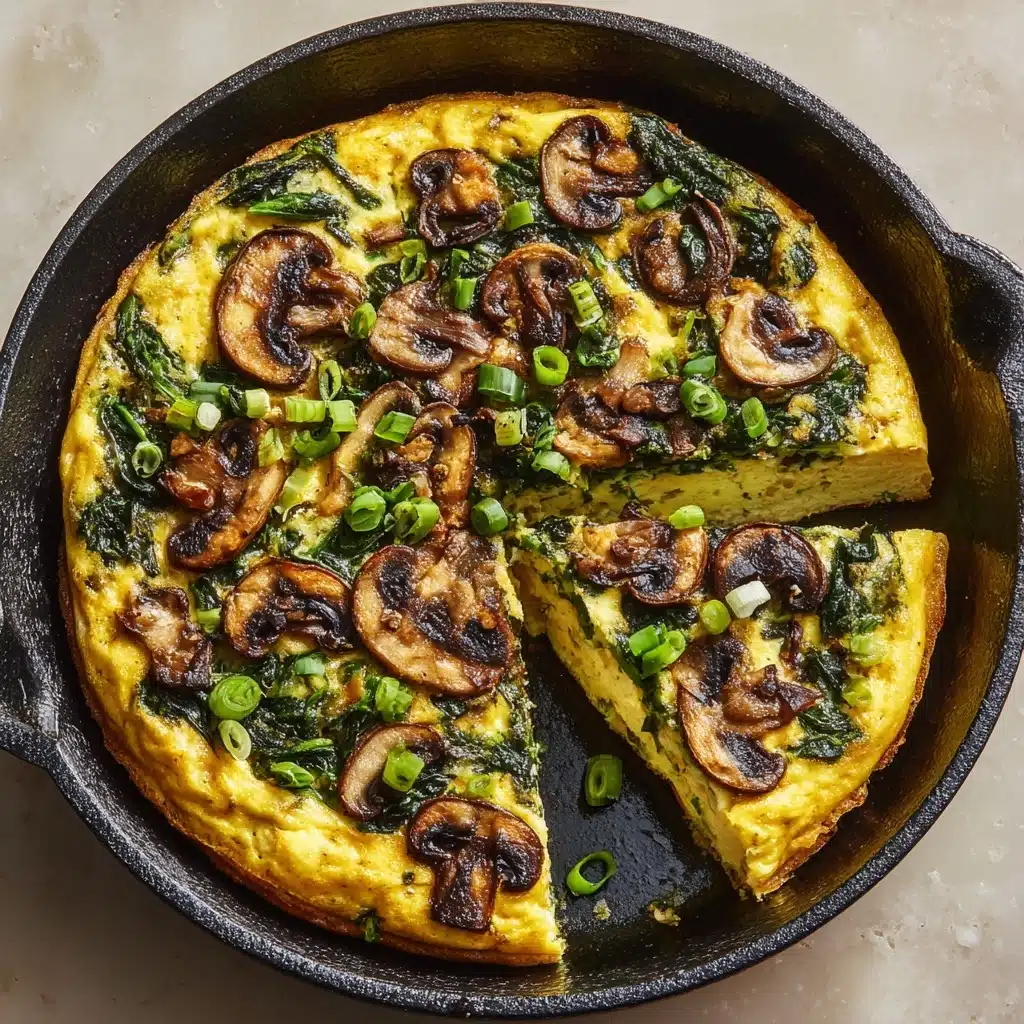 Mushroom and Spinach Frittata Recipe - Recipe Image