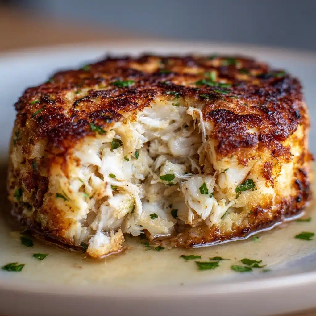 Crab Cake Scampi Recipe - Recipe Image