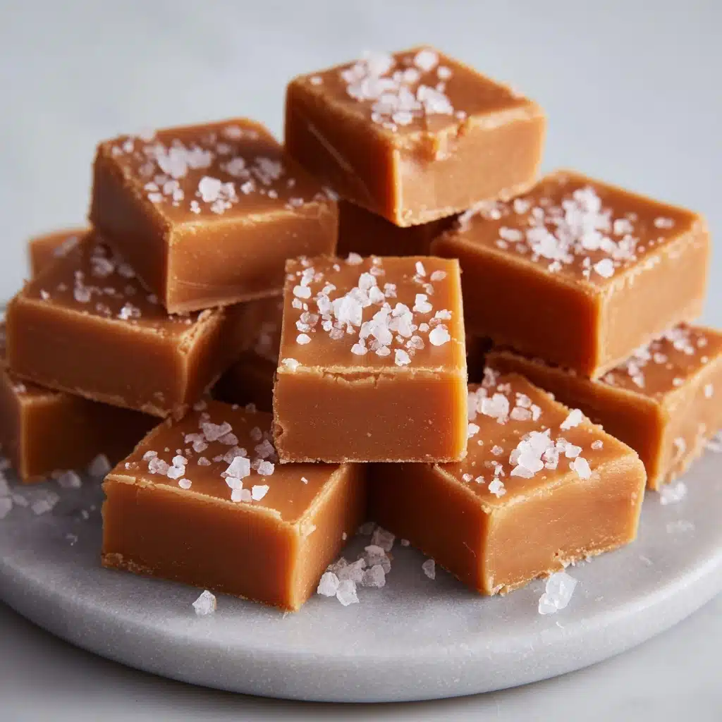 Salted Caramel Fudge Recipe - Recipe Image