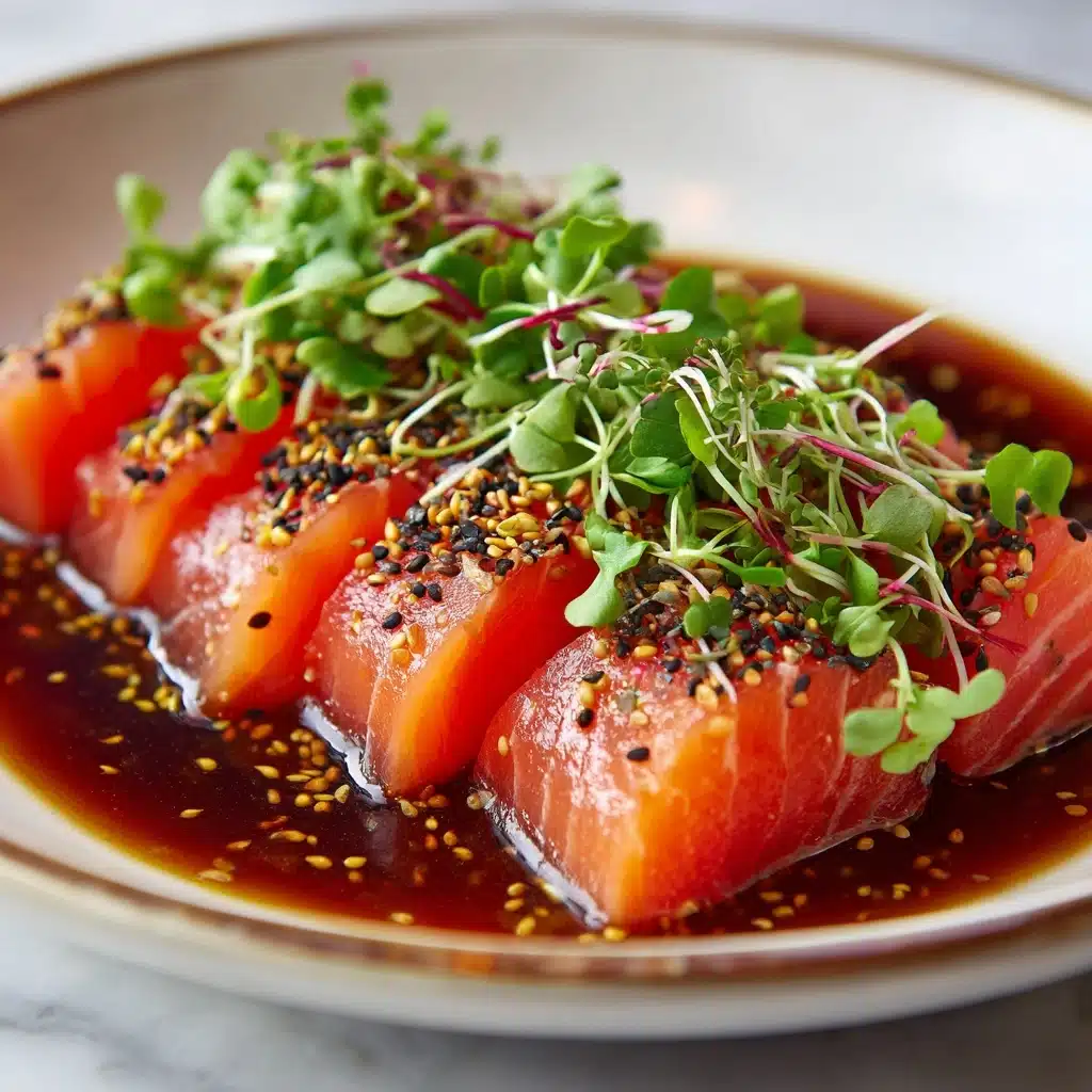 Spicy Salmon Crudo & Carrots Recipe - Recipe Image