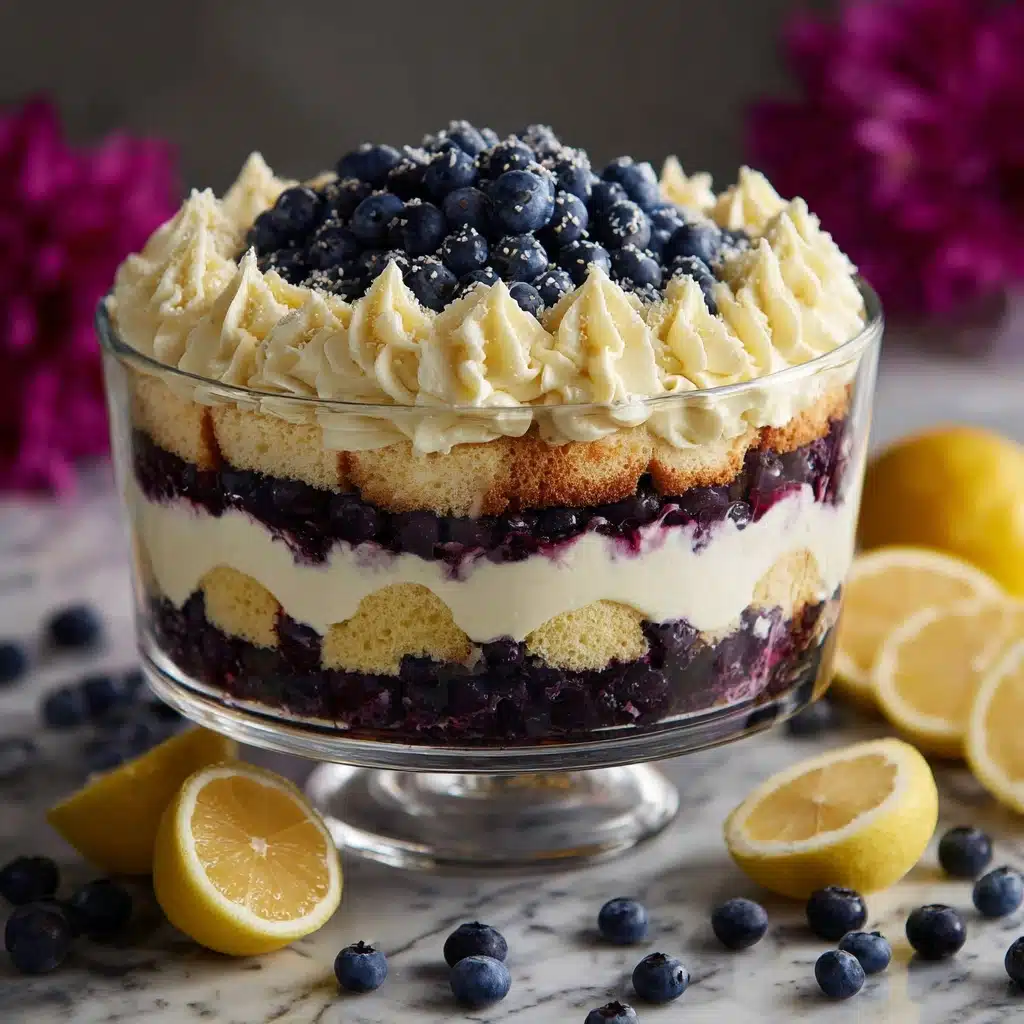 Lemon Blueberry Trifle Recipe - Recipe Image
