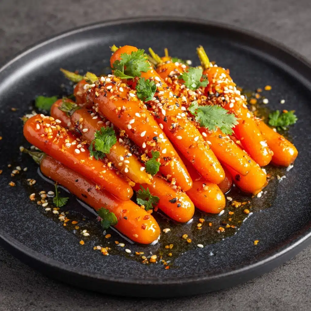 Honey Glazed Carrots with Sesame Seeds Recipe - Recipe Image
