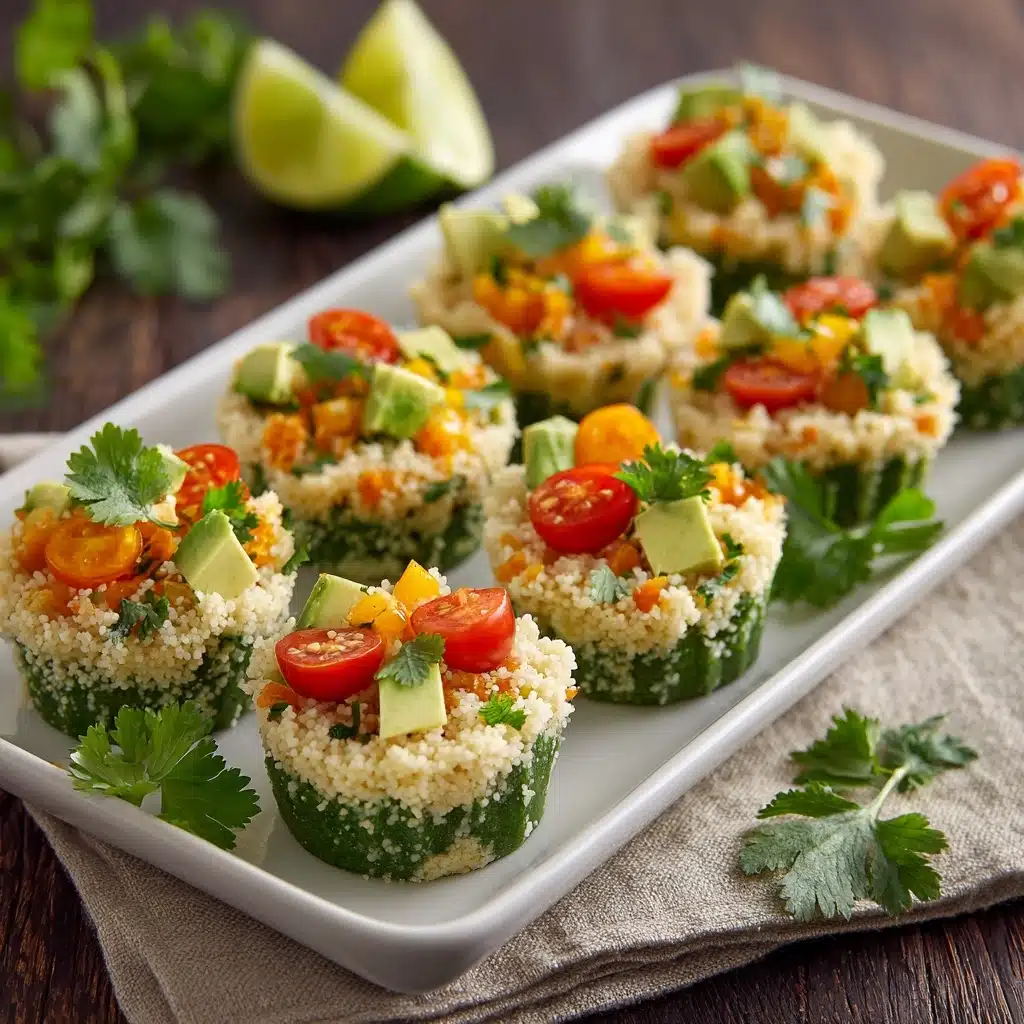 Mini Quinoa and Veggie Cups Recipe - Recipe Image