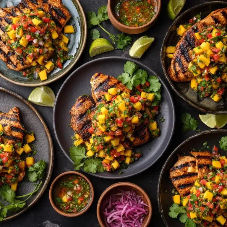 Grilled Chicken with Mango Salsa Recipe