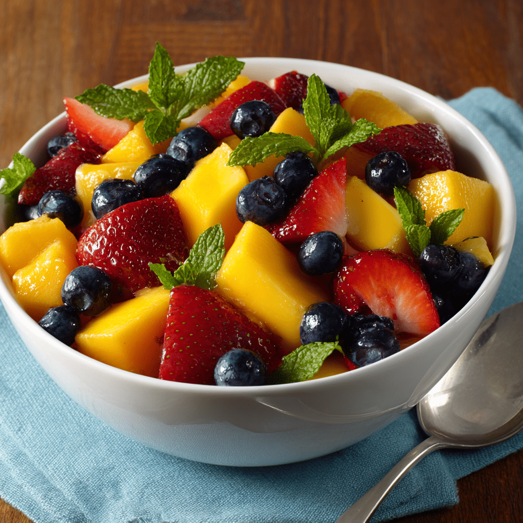 Fruit Salad with Mint Recipe - Recipe Image