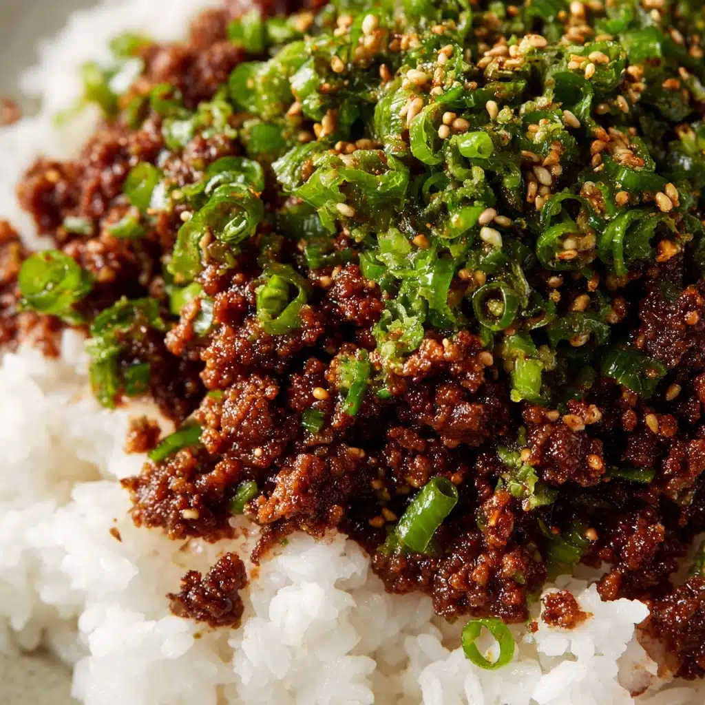 Korean Ground Beef Bowl: An Incredible Ultimate Meal Recipe - Recipe Image