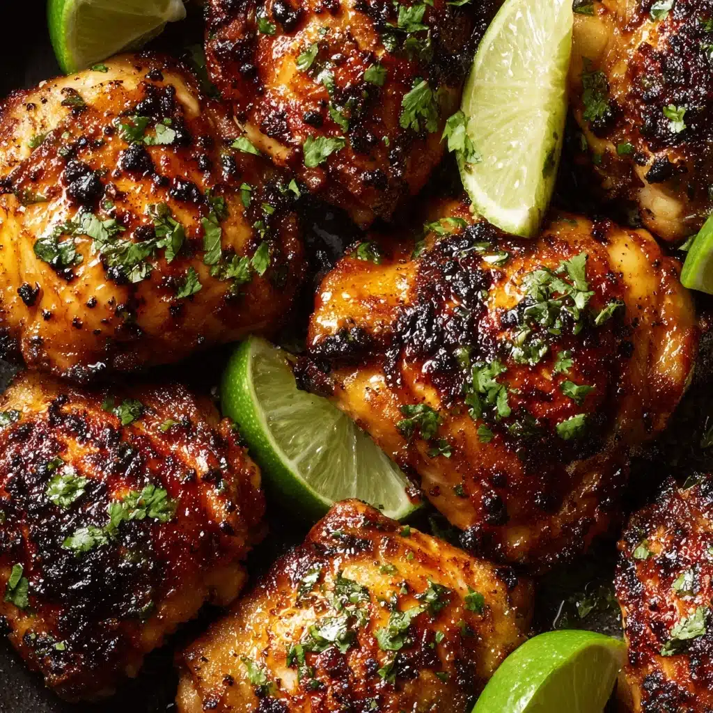 Crispy Cilantro Lime Chicken Thighs: An Incredible Ultimate Recipe - Recipe Image
