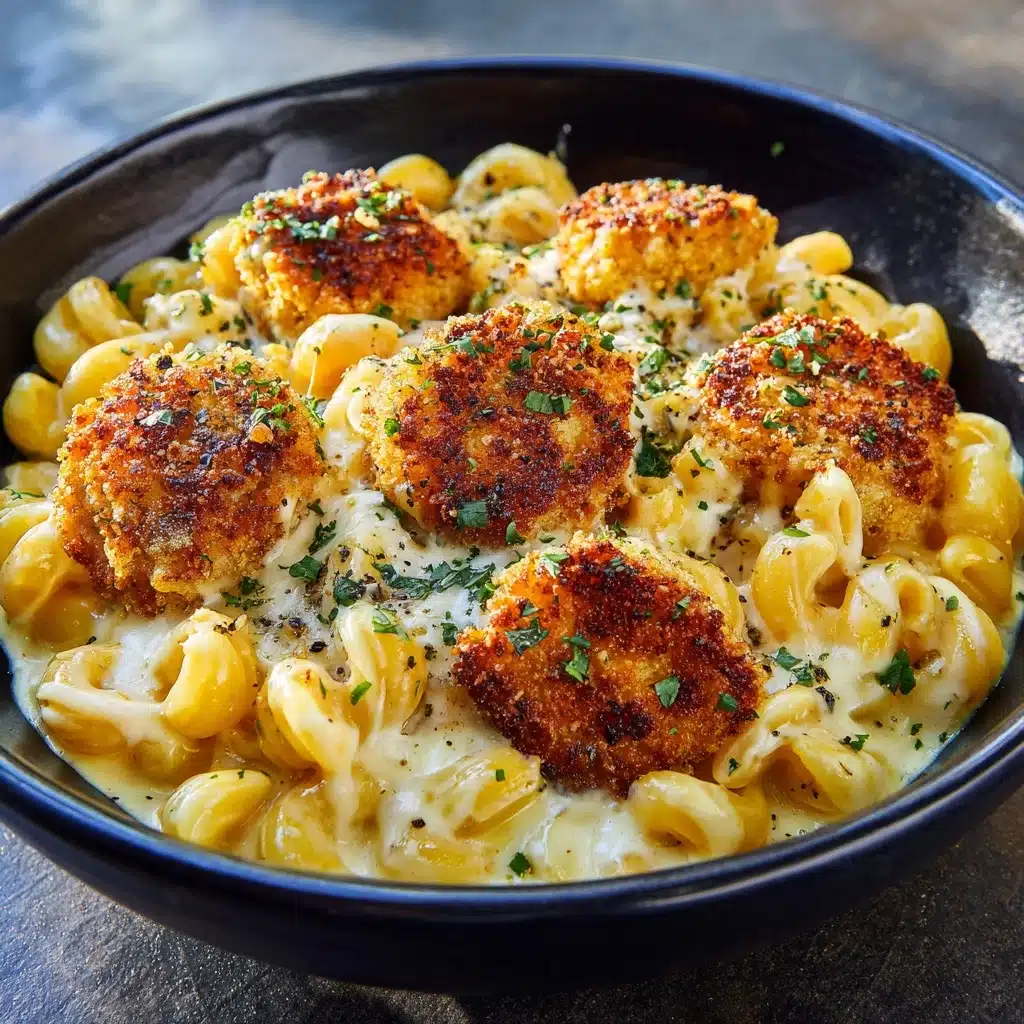 Creamy Honey Pepper Chicken Mac and Cheese Delight: An Amazing Ultimate Recipe - Recipe Image