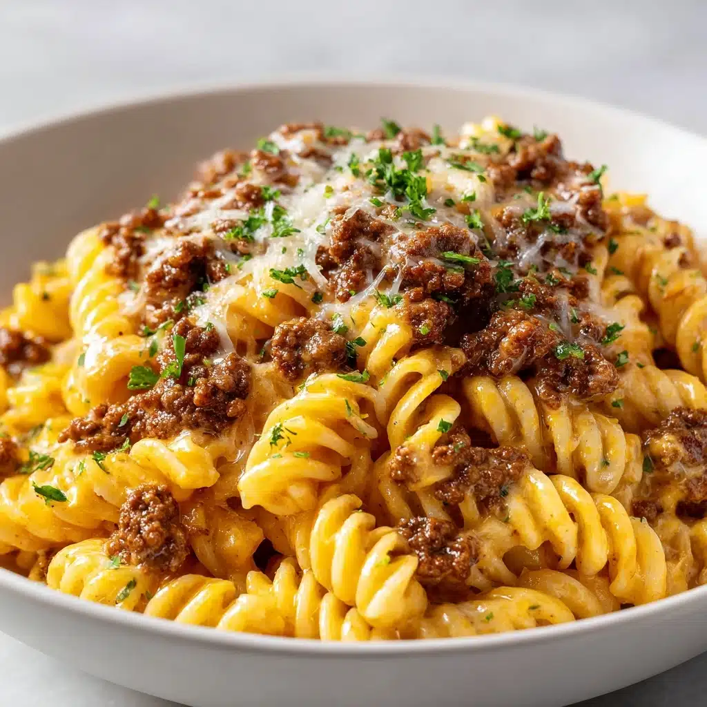 Loaded Cheeseburger Pasta: An Incredible Ultimate Recipe - Recipe Image