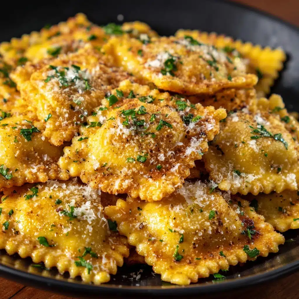 Crispy Air Fryer Million Dollar Ravioli Bites Recipe - Recipe Image
