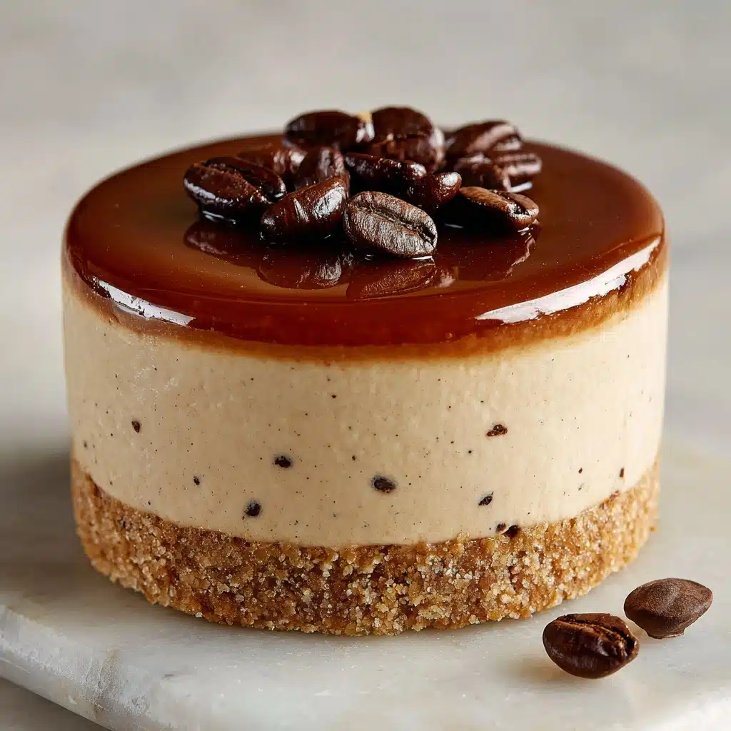 Quick and Easy Mini Coffee Cheesecake Recipe - Recipe Image