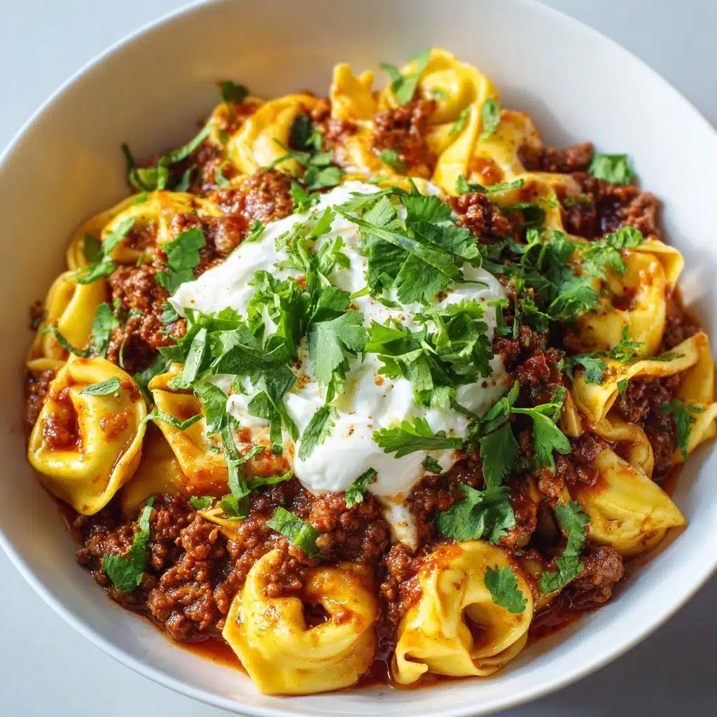 Cheesy Beef Enchiladas Tortellini Recipe - Recipe Image