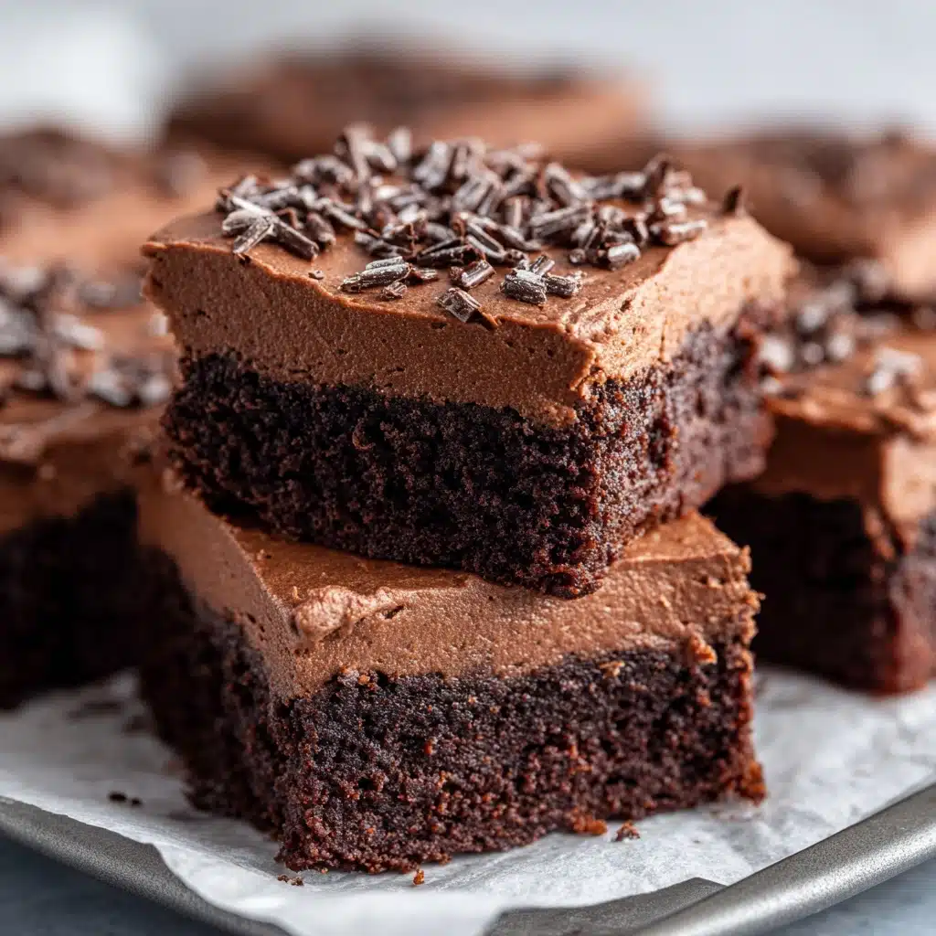 Chocolate Mousse Brownies Recipe - Recipe Image
