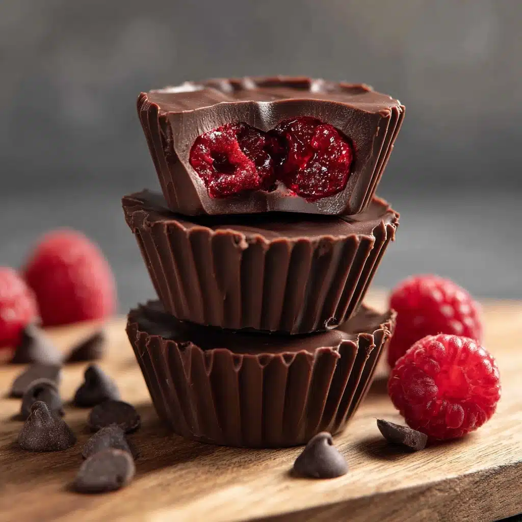 Chocolate Raspberry Cups Recipe - Recipe Image