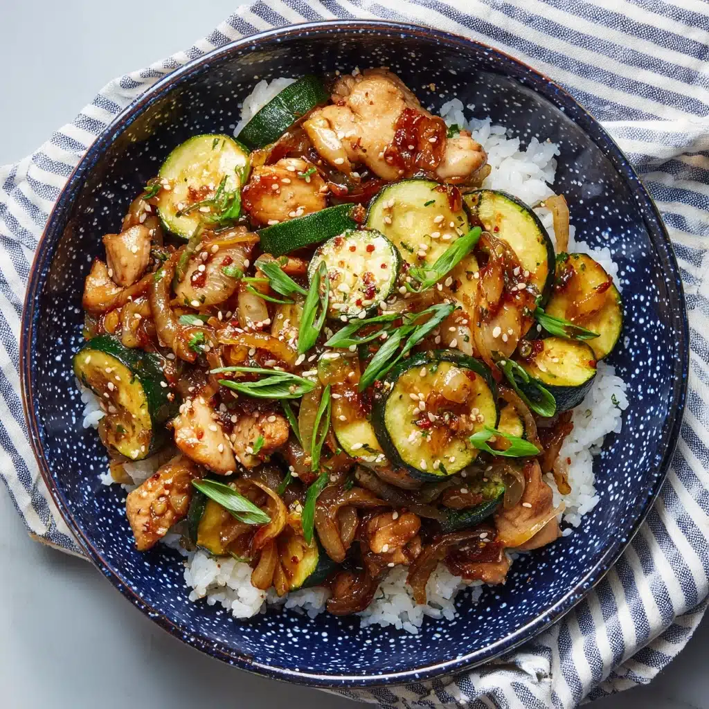 Chicken Zucchini Stir Fry Recipe - Recipe Image
