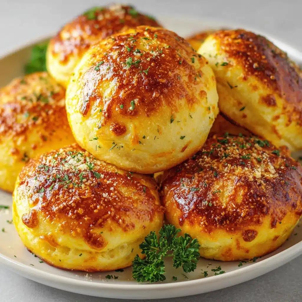Keto Garlic Rolls Recipe - Recipe Image