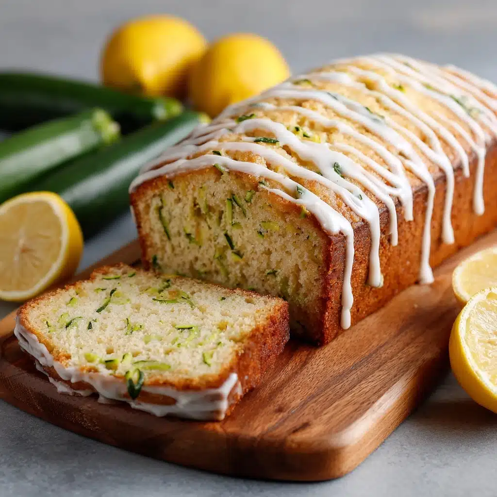 Lemon Zucchini Bread with Lemon Glaze Recipe - Recipe Image