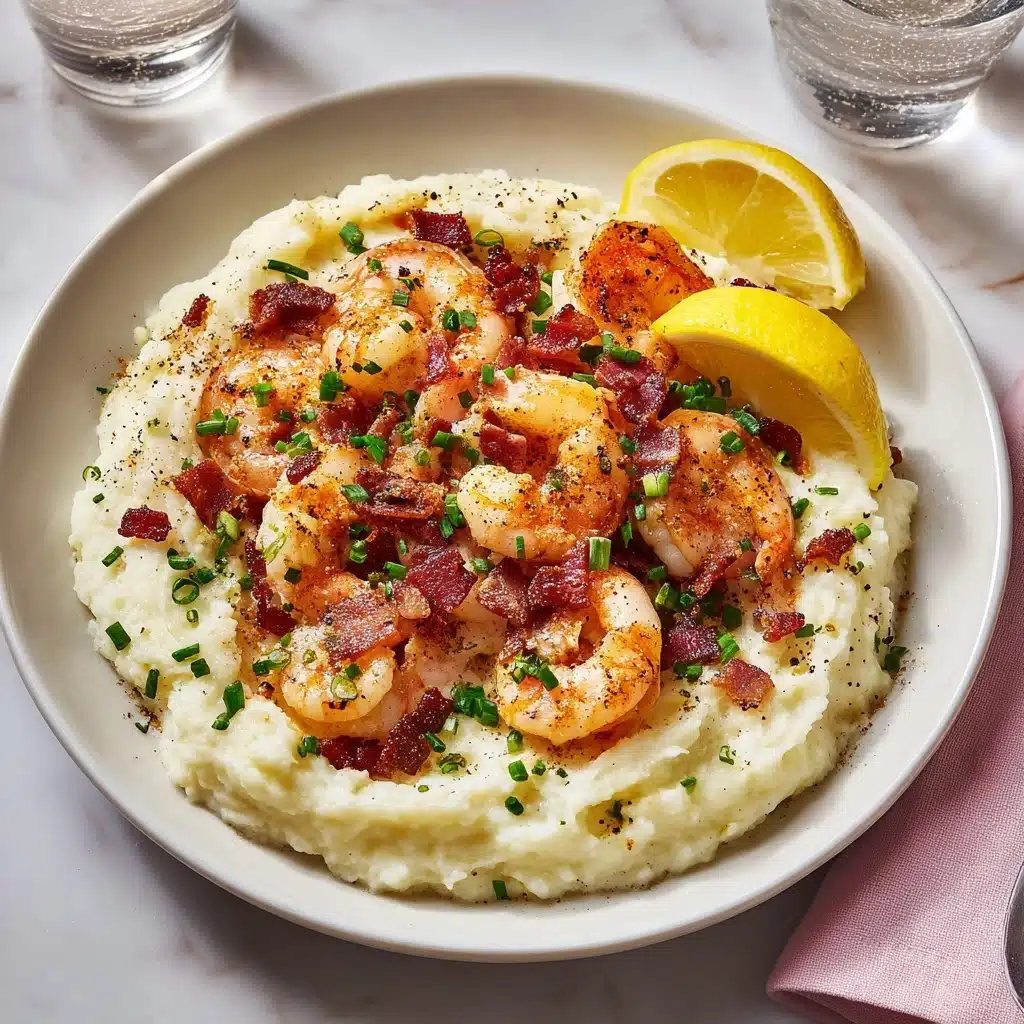 Low Carb Keto Shrimp and Grits Recipe - Recipe Image