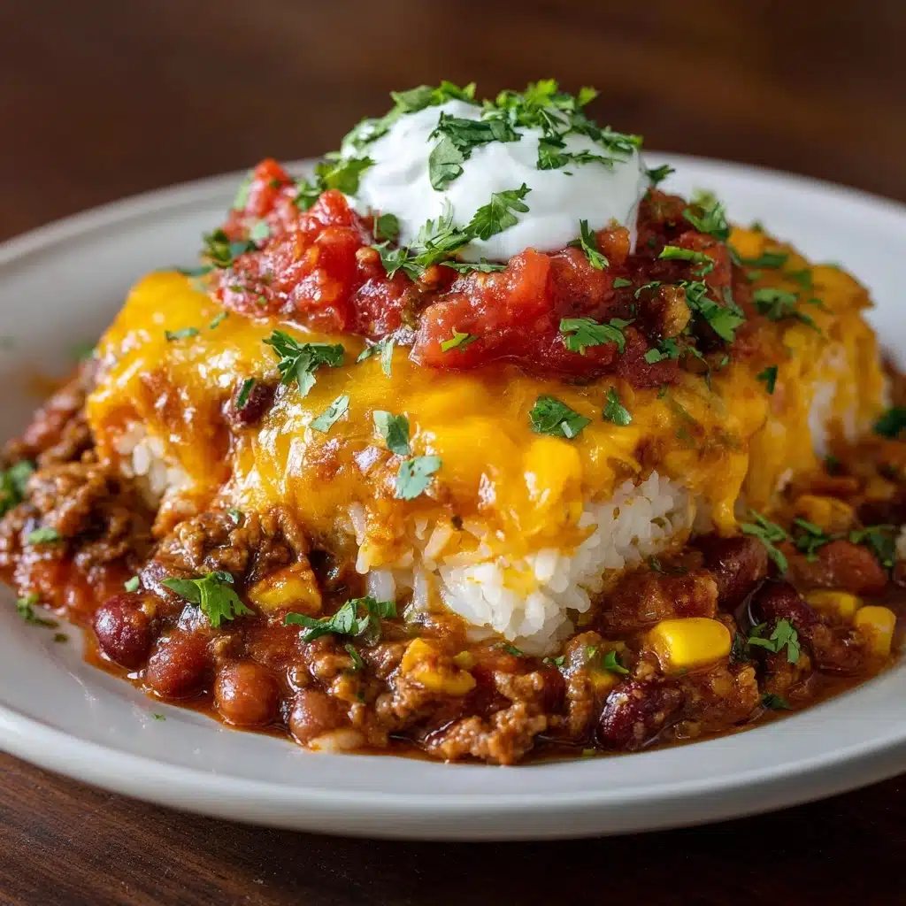 Easy One Pot Mexican Rice Casserole Recipe - Recipe Image